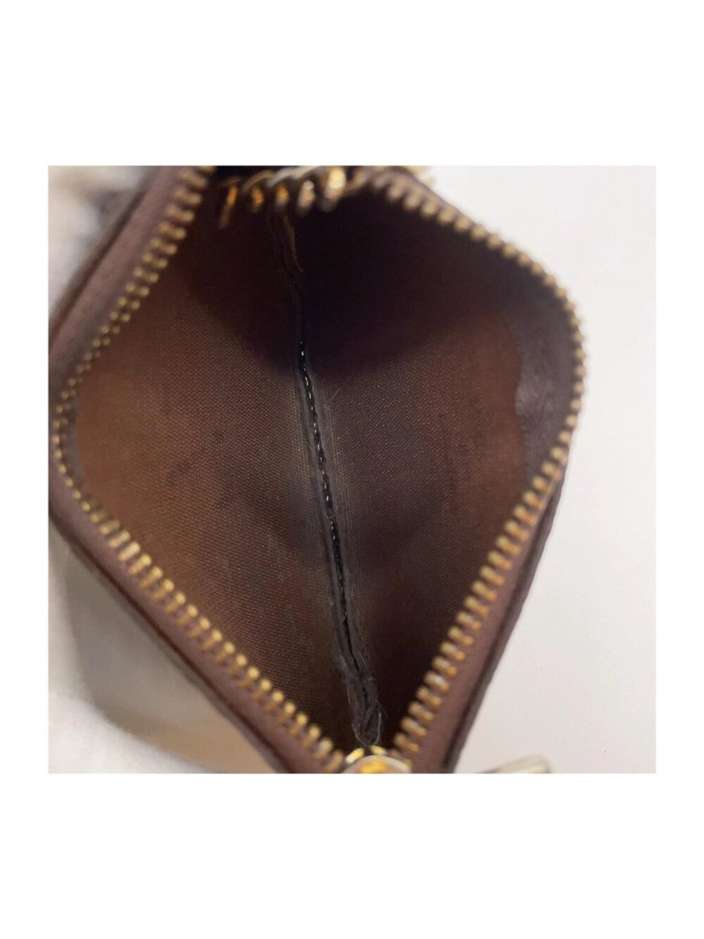 Authentic Louis Vuitton Monogram Pochette Accessoires & Cles Coin case Set 2 - Picture 16 of 16